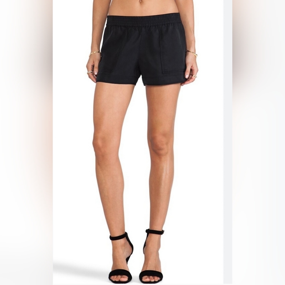 JOIE 100% Lyocell Flowy Black Shorts. Women's Size Medium/Large.